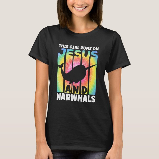 Cute Narwhal Outfit for Narwhal Lovers Apparel Wom T Shirt (Framsida)