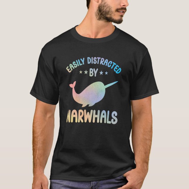 Cute Narwhal Outfit for Narwhal Lovers Apparel Wom T Shirt (Framsida)