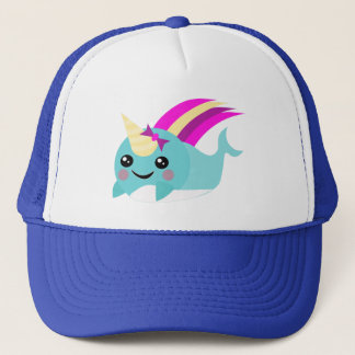 Cute Narwhal Truckers kap Keps