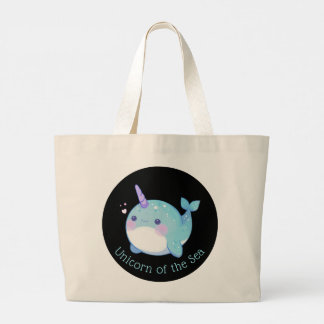 Cute Narwhal Unicorn of the Sea Jumbo Tygkasse