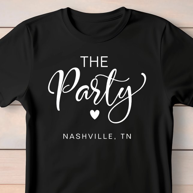 Cute Nashville Bachelorette Party T Shirt (Celebrate the bride-to-be in fun and style at her bachelorette party)
