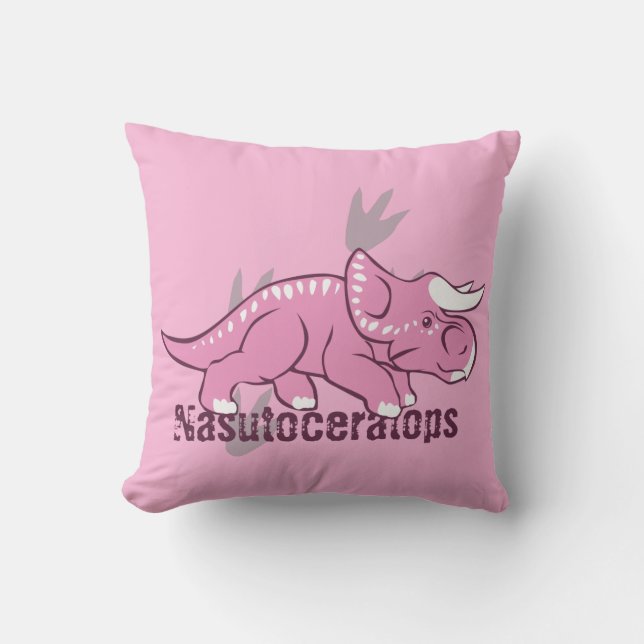 Cute Nasutoceratops Kudde (Framsida)