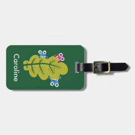 Cute nature älskare-barn bagagebricka