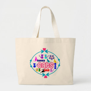 😻 🐾 ↷ ❤ Cute Naughty Cat Family Fabulous Jumbo Tygkasse