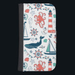 Cute Nautical Animals and Symbols Mönster Samsung S4 Plånboksfodral<br><div class="desc">Cute nautiskt tillsatta djur och nautiska symboler illustration över anpassadets vita bakgrund färg. Om du behöver hjälp med att anpassa någon av mina designers kontaktar du ArtOnWear-designern. Kostnadsfri textformatering med hjälp av direkthjälp tillgänglig på begäran.</div>