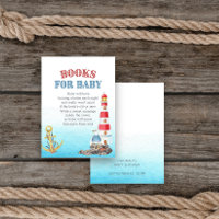 Cute Nautical Baby Shower Bokar för Baby
