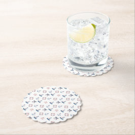 Cute Nautical och Coquette Infusion! Underlägg Papper