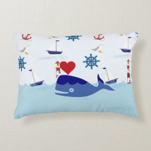 Cute Nautical Whale