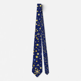 Cute Navy Blue Celestial Mönster Roligt Loely Star Slips