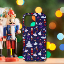 Cute Navy Nutcracker, Mönster, jul