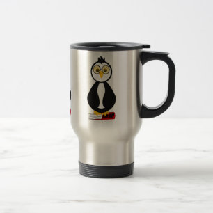 Cute Nerdy Bookworm Penguin Resemugg