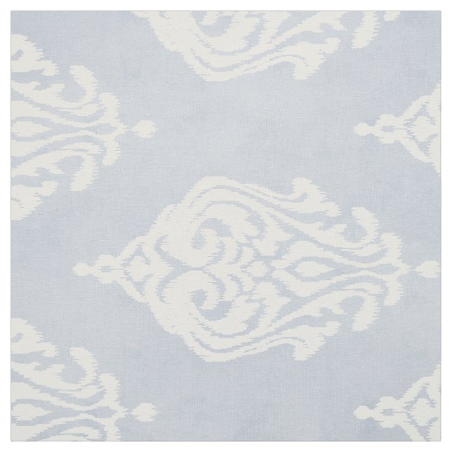 Cute neutralt grått white ikat tribal mönster tyg (Provkarta)