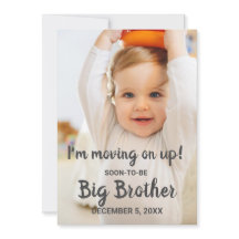 Cute New Big Brother Gravid annonsfoto