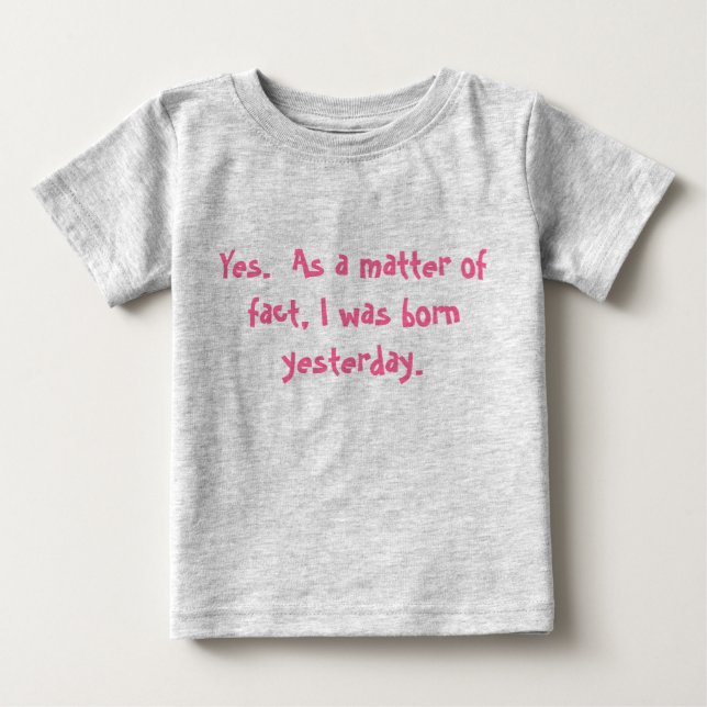 Cute Newborn Shirt Tee Shirt (Framsida)