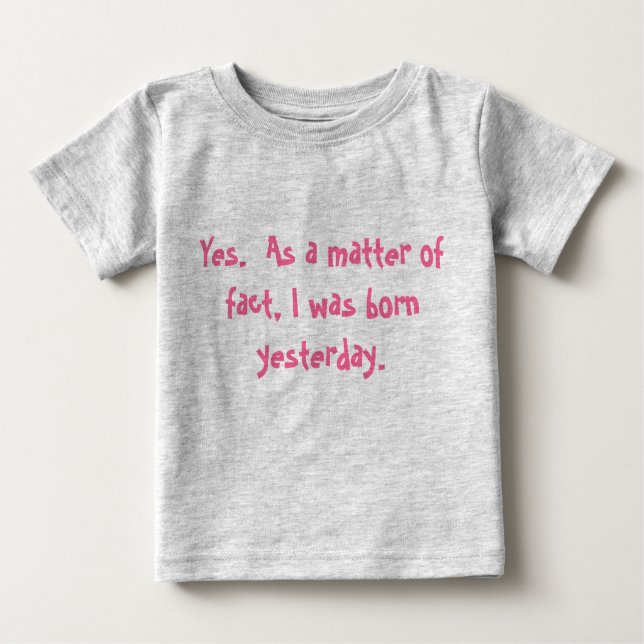 Cute Newborn Shirt Tröja (Framsida)