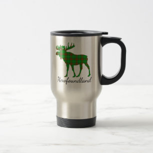 Cute Newfoundland moose tartan resemugg