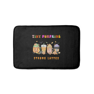 Cute NICU Halloween Design Design NICU-kaffepumpki Badrumsmatta