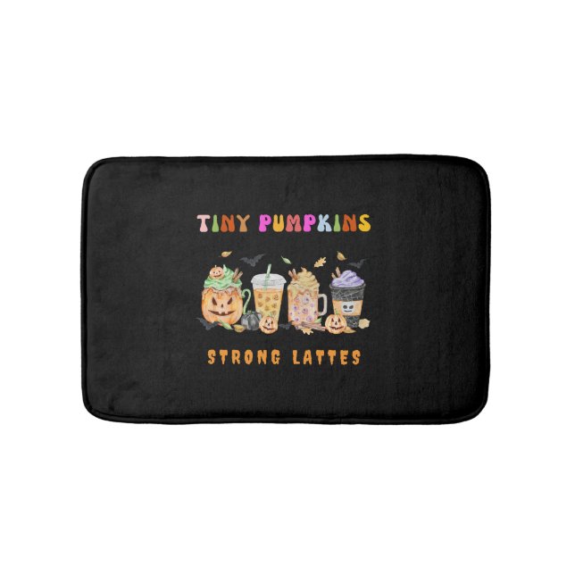 Cute NICU Halloween Design Design NICU-kaffepumpki Badrumsmatta (Framsidan)