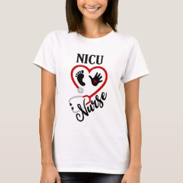 Cute NICU Nurse ord art T Shirt