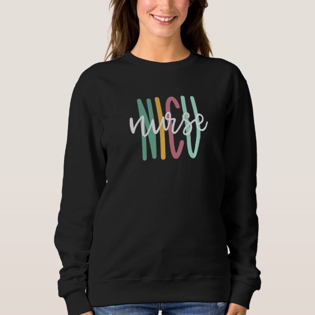 Cute Nicu Nurse T Shirt (Framsida)