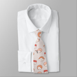 Cute Nigiri Sushi Seamless Mönster Neck Tie Slips