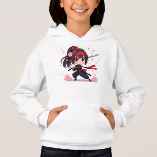 Cute Ninja-blommar-flicka T Shirt