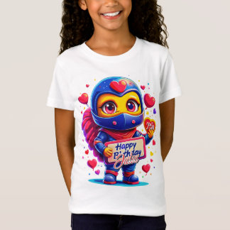 Cute Ninja Romantik! Speciell gåvsdagsmat T Shirt