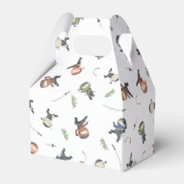 Cute Ninja Warrior Barns födelsedag Party Presentaskar