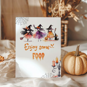 Cute Njut av lite mat och se Costume party Poster