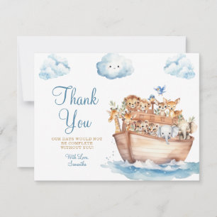 Cute Noahs Neutral Boho Baby Shower i Ark Tack Kort