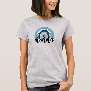 Cute Nonna Rainbow T Shirt