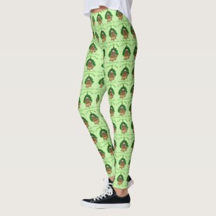 Cute Norwich Terrier-jul Leggings