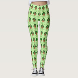 Cute Norwich Terrier-jul Leggings