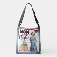 Cute Nostalgic Nurse Pinup_ Mamma och Nurse
