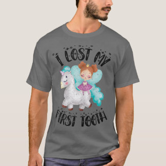 Cute Novelty I Lost My First Baby Tooth Out Fairy T Shirt