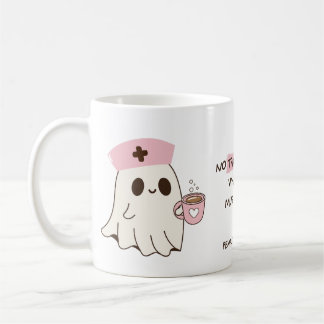 Cute Nurse Ghost Halloween Mugg - 11oz