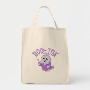 Cute Nurse Ghost med Botox Injection Funny Spooky Tygkasse