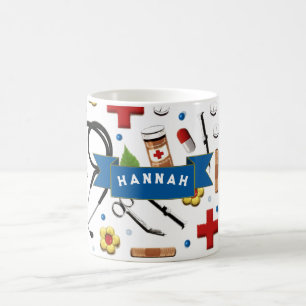 Cute Nurse Kaffemugg