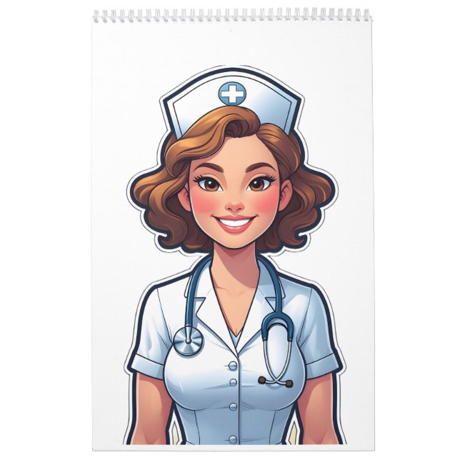Cute Nurse Kalender (Omslag)