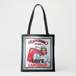 Cute Nurse Pinup_ Kärlek Tygkasse