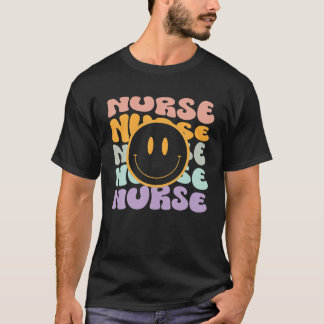 Cute Nurse Shirt Lycklig, registrerad Nurse for RN T