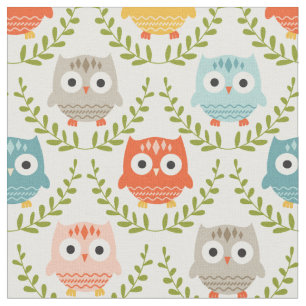 Cute Nursery Uggla Tyg