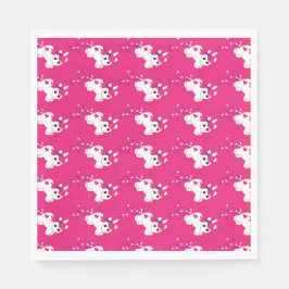 Cute Nursery Unicorn Decor Pappersservett