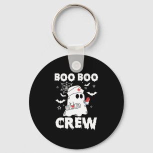 Cute Nursing Boo Crew Halloween Nurse Ghost Nyckelring
