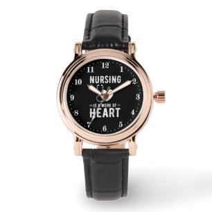 Cute Nursing eart ord art Armbandsur