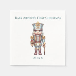 Cute Nutcracker Baby 1st jul Pappersservett
