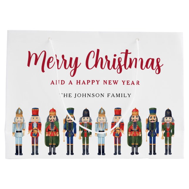 Cute Nutcracker God jul (Baksidan)