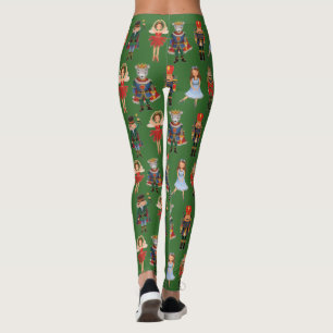 Cute Nutcracker, jul Helgdag Winter Party Leggings