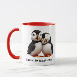 Cute Nuthin som Snugglin'Puffins Mugg
