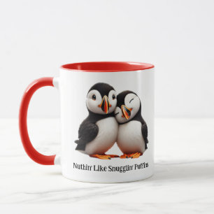 Cute Nuthin som Snugglin'Puffins Mugg
